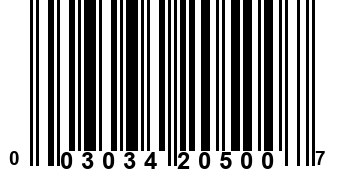 003034205007