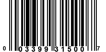 003399315007