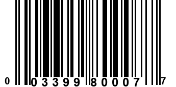 003399800077