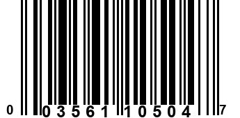 003561105047