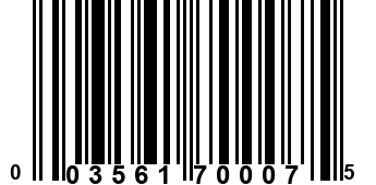 003561700075