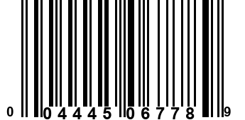 004445067789