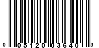 005120036403