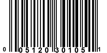 005120301051