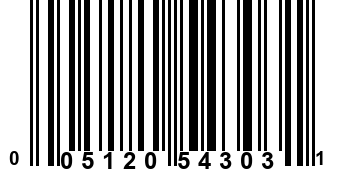 005120543031