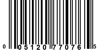 005120770765