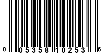 005358102536