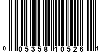 005358105261