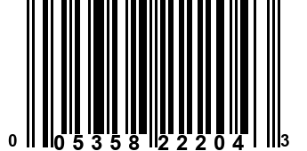 005358222043