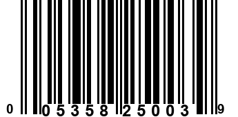 005358250039