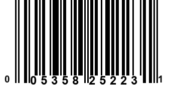 005358252231