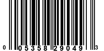 005358290493