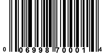 006998700014