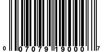 007079190007