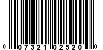 007321025200