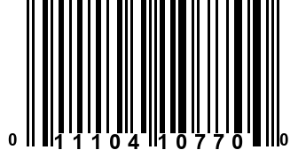 011104107700