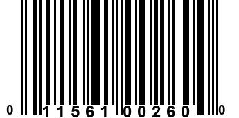 011561002600