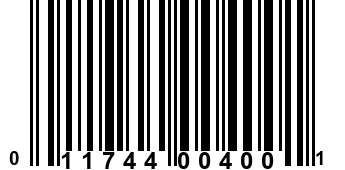 011744004001