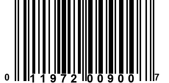 011972009007